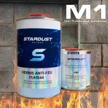 Verniz anti-fogo M1 classificado e aprovado