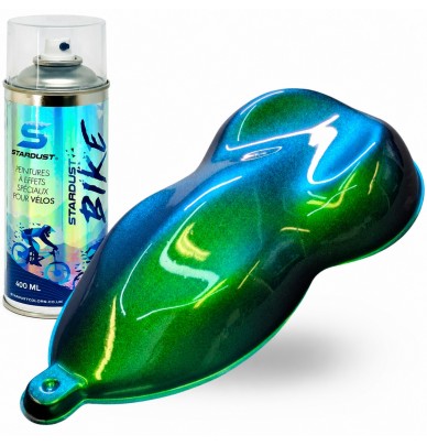 Kit completo para bicicleta – tinta efeito camaleão