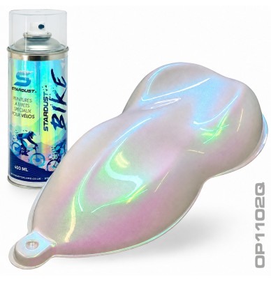 tinta efeito perolado OPALA para bicicleta em aerossol – 11 cores opalescentes Stardust Bike