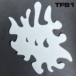 Estêncil Stardust para chamas True Fire