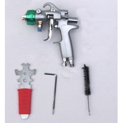 Pistola duplo bico para cromagem