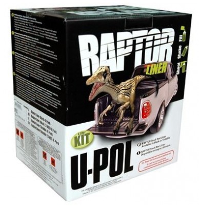 Kit RAPTOR 4 Litros - Revestimento poliuretano alta resistência para caixa basculante