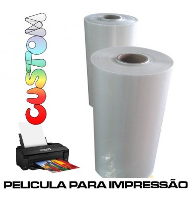 Película de impressão para water transfer virgem a imprimir 21cm ou 30cm