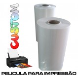 Película de impressão para water transfer virgem a imprimir 21cm ou 30cm