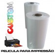 Película de impressão para water transfer virgem a imprimir 21cm ou 30cm