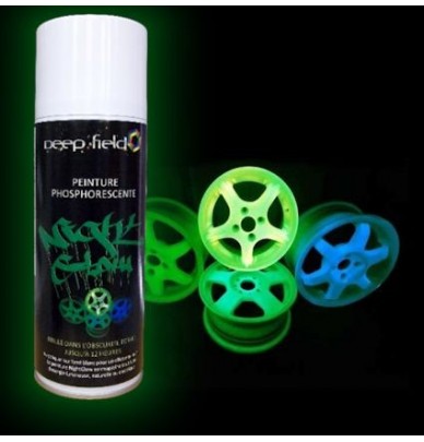 Peinture phosphorescente VERTE en Aerosol 280ml