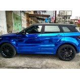 Mais sobre Car Wrapping Azul Cromo qualidade premium OEM automotivo- rolo 1.52m x 18m