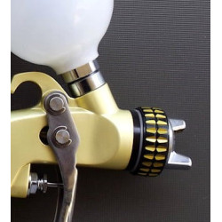 Mini pistola SAT HVLP Premium Gold 0.8mm + 1.0mm