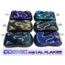Flakes Cosmic transparentes – 5 cores em pasta concentrada