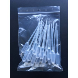 Pipetas de enchimento graduadas de 1 ml por 20