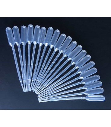 Pipetas de enchimento graduadas de 1 ml por 20