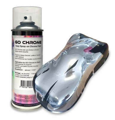 GO Chrome tinta espelho pincel monocamada