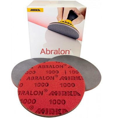 5 Discos abrasivos para polimento ABRALON 1000 até 4000
