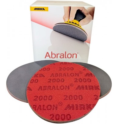 5 Discos abrasivos para polimento ABRALON 1000 até 4000