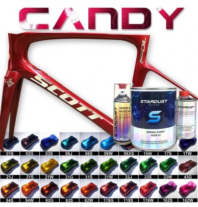 Kit completo de tinta Candy para bicicleta