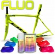 Kit completo de tinta fluorescente para bicicleta