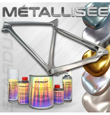 kit de tinta bicicleta metalizada – 30 cores à escolha