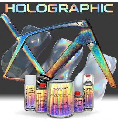 Kit complet de peinture holographique pour vélo