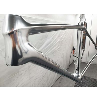 Peinture effet chrome pour vélo – kit complet couleur au choix