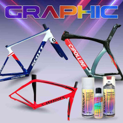 Kit de peinture vélo Graphic Design