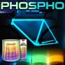 Kit completo de tinta fosforescente para bicicleta