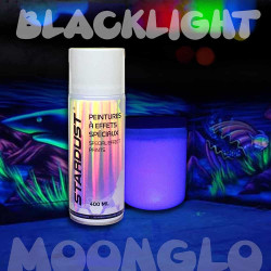 Tinta fluorescente invisível em spray
