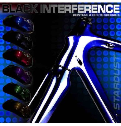 kit de tinta bicicleta Black Interference – 6 cores