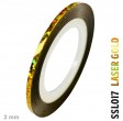 fita adesiva fina para striping, cromada e holográfica, rolo de 2mm x 20 m