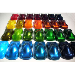 tinta Candy com solventes para aerógrafo