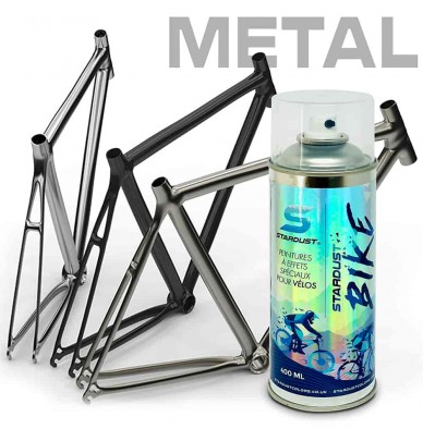 Preparo para quadro de bicicleta para aço, alumínio em aerossol – Stardust Bike