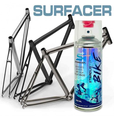 Primer nivelador para quadros de bicicleta em aerossol - Stardust Bike