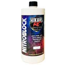 proteção HIKARI contra os combustíveis e as gravilhas para modelos controle remoto
