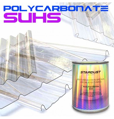 Verniz WUHS brilhante para policarbonato