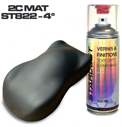 Verniz em spray mate bicomponente - 2 efeitos mate ou acetinado