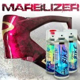 tinta marmorizada Marblizer em aerossol para bicicleta - monocromo - STARDUST BIKE