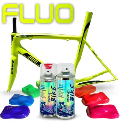 Tinta fluorescente bicicleta Stardust Bike em aerossol – 12 tons