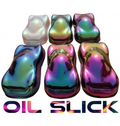 Pátina Oil Slick - Efeito petróleo