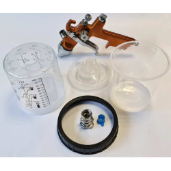 Kit de 50 copos descartáveis para pistolas em 200ml ou 600ml