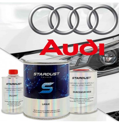 Código de cor Audi - Spray de tinta bicomponente 2C ou em lata com endurecedor