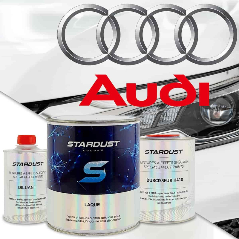 Código de cor Audi - Spray de tinta bicomponente 2C ou em lata com endurecedor