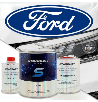 Código de cor Ford - Spray de tinta bicomponente 2C ou em lata com endurecedor
