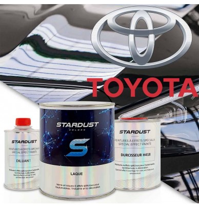 Código de cor Toyota - Spray de tinta bicomponente 2C ou em lata com endurecedor