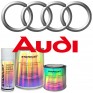 Tintas automotivas AUDI - Código cores carros AUDI tintas de base a envernizar com solventes