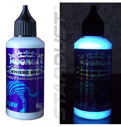 Peinture Blacklight 60 ml BLEU
