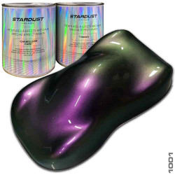 Kit 2Litres peinture cameleon Bleu/Violet/Rouge/cuivre