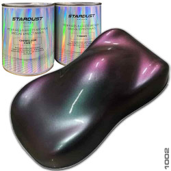 Kit 2Litres peinture cameleon Bleu/Violet/Rouge/cuivre