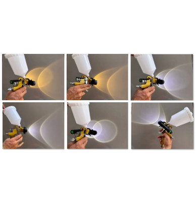 Lâmpada LED PHOTON para pistola de pintura – Adaptável a todas as pistolas