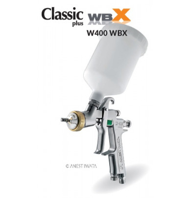 W-400 WBX- Pistola IWATA para tintas de base