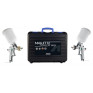 MALA 2 PISTOLAS IWATA - W-400 BELLARIA 1.4mm + W-400 WBX 1.3mm