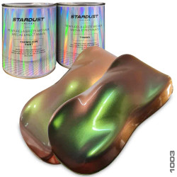 Kit 2Litres peinture cameleon Bleu/Violet/Rouge/cuivre